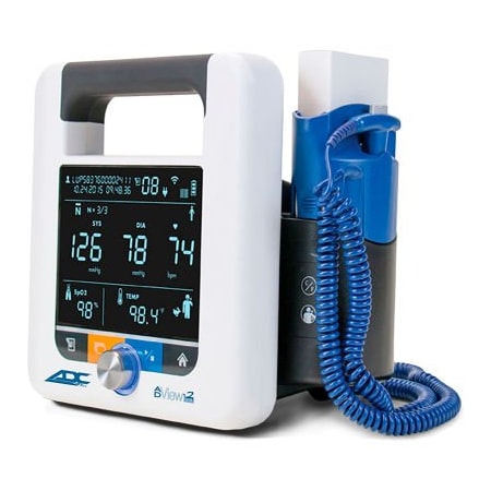 ADC® ADView® 2 Diagnostic Station, Blood Pressure Base Unit With Temperature Module